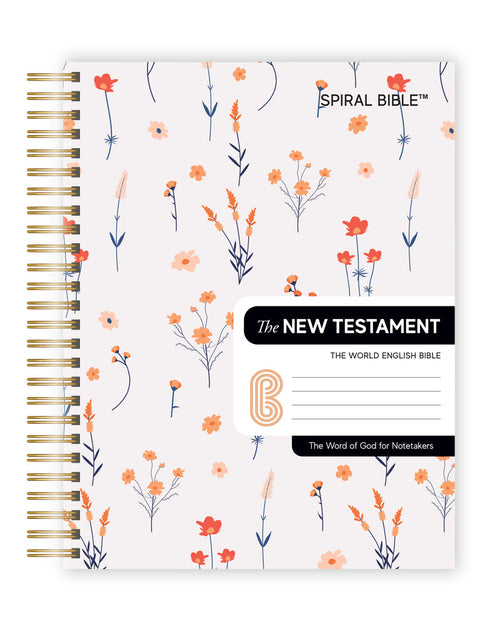 Spiral Bible™ - WEB - New Testament - Floral