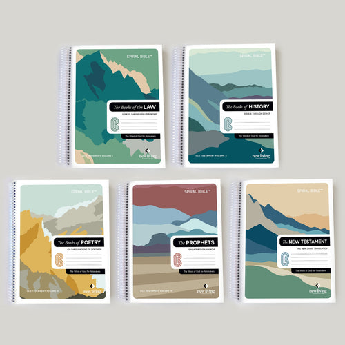 Spiral Bible™ - NLT - Complete Bible - Bundle (Softcover)