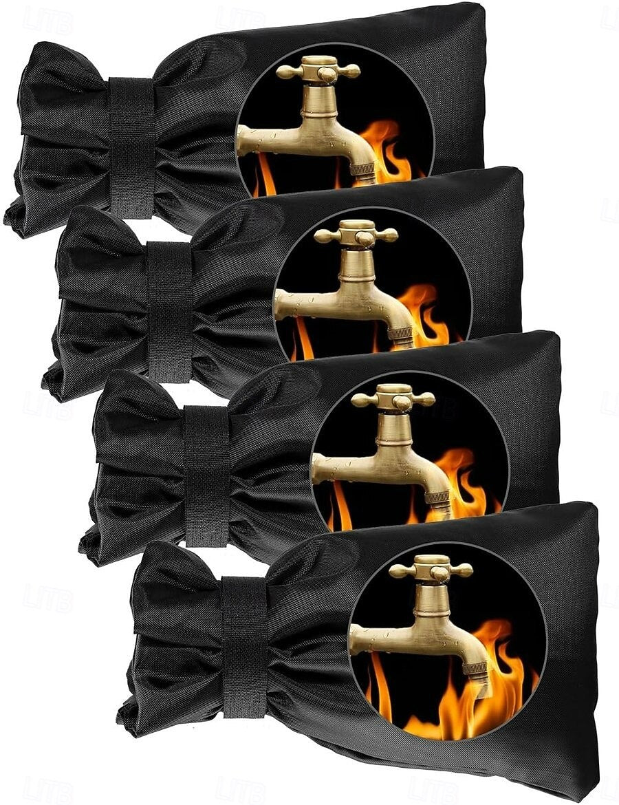 ❄️🚰4Pack Outdoor Faucet Covers for Winter