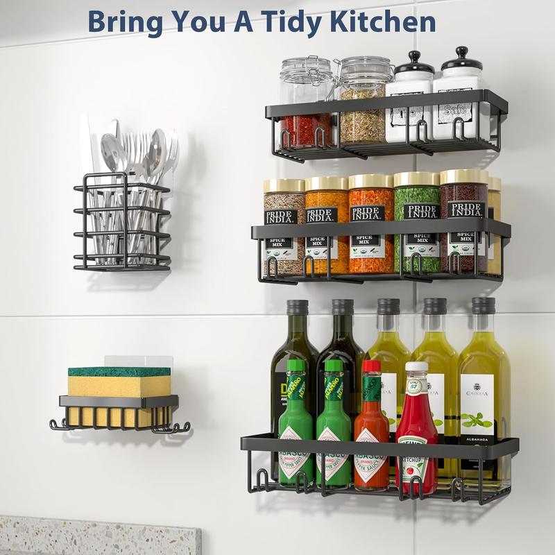 5 Pack Shower Caddy Organizer Rack Shelf for Inside Shower