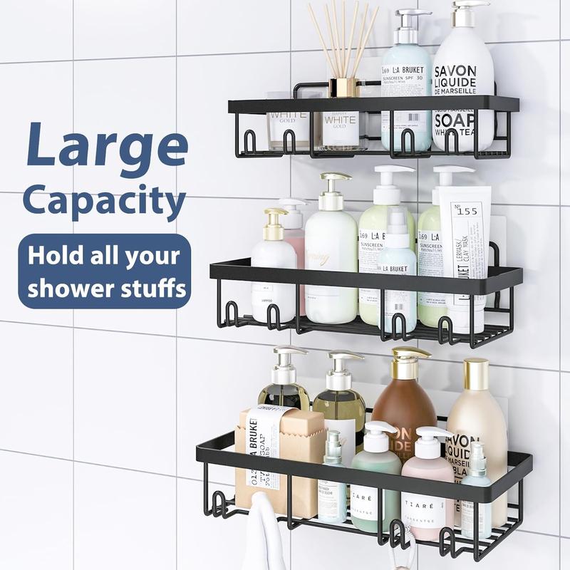 5 Pack Shower Caddy Organizer Rack Shelf for Inside Shower